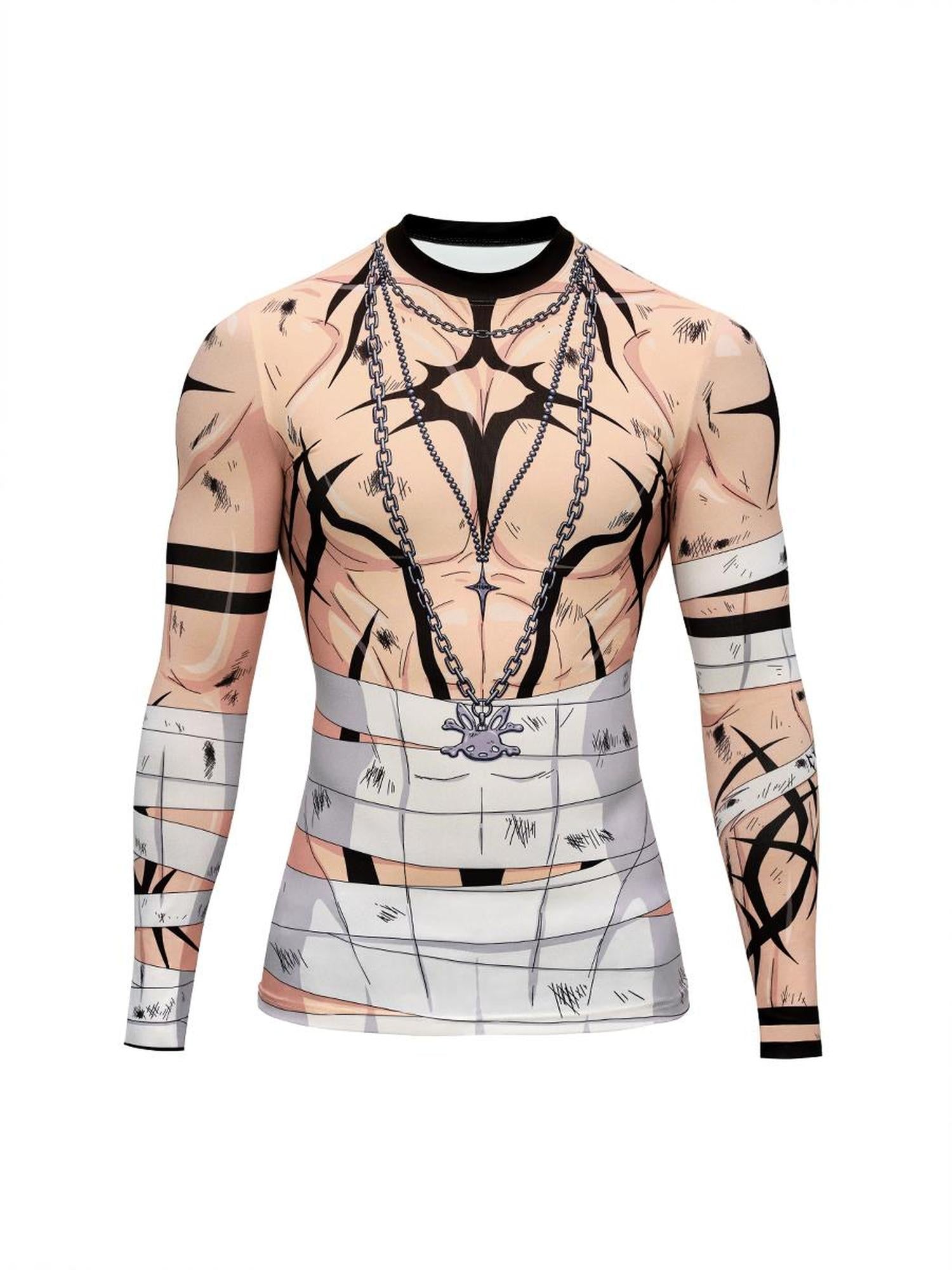 CFIERCE Fierce Warrior Print Base Layer Top