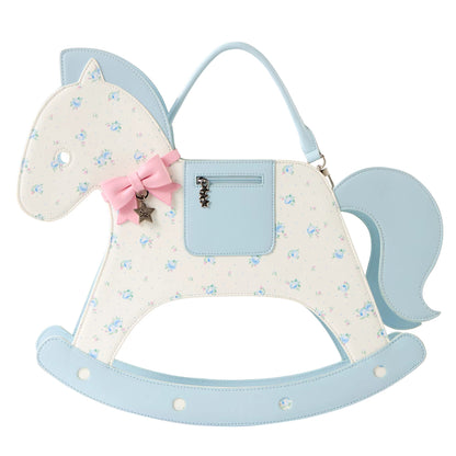 CFIERCE_Floral_Horse_Shape_Cute_Edgy_Single_Strap_Handheld_Crossbody_Unisex_Zipper_Bags_MISSTT