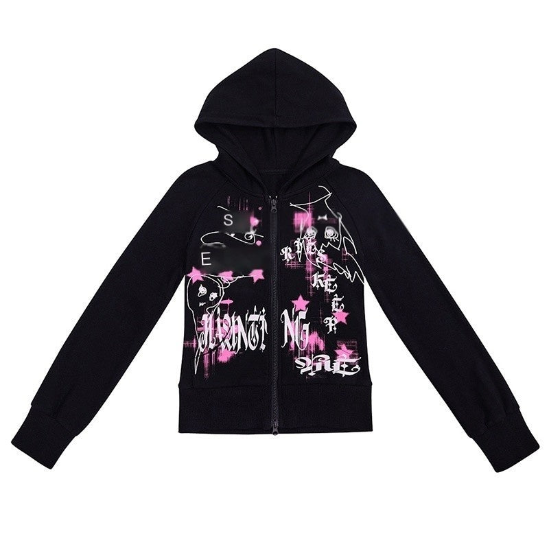 CFIERCE_Ghost_Print_Lace_Up_Slim_Fit_Women&