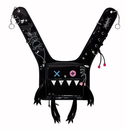 CFIERCE_Glossy_Faux_Fur_Rabbit_Leather_Trimmed_Dual_Use_Bag_MISSTT