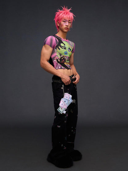 CFIERCE Grab Cash Print Original Design Women&
