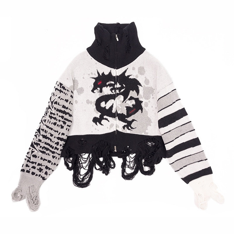 CFIERCE_Gradient_Dragon_Knit_Long_Sleeve_Women&