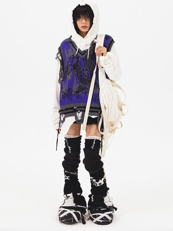 CFIERCE Gradient Dragon Knit Women&
