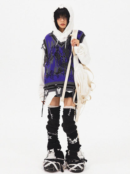 CFIERCE Gradient Dragon Knit Women&