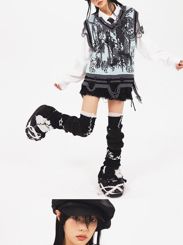 CFIERCE Gradient Dragon Knit Women&