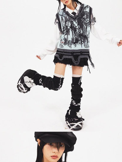 CFIERCE Gradient Dragon Knit Women&
