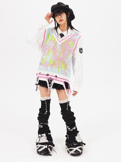 CFIERCE Gradient Dragon Knit Women&