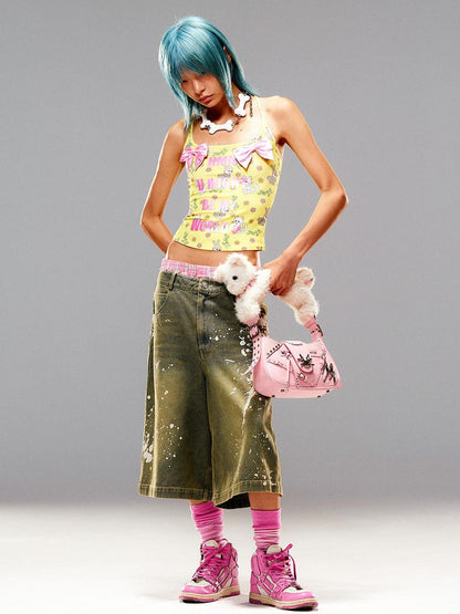 CFIERCE Hmm You Might Be My World Bow Strap Slip