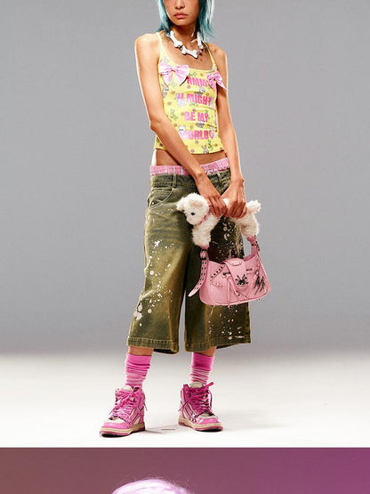 CFIERCE Hmm You Might Be My World Bow Strap Slip