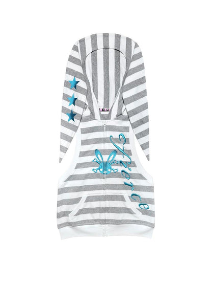CFIERCE Hooded Towel Bunny Vest