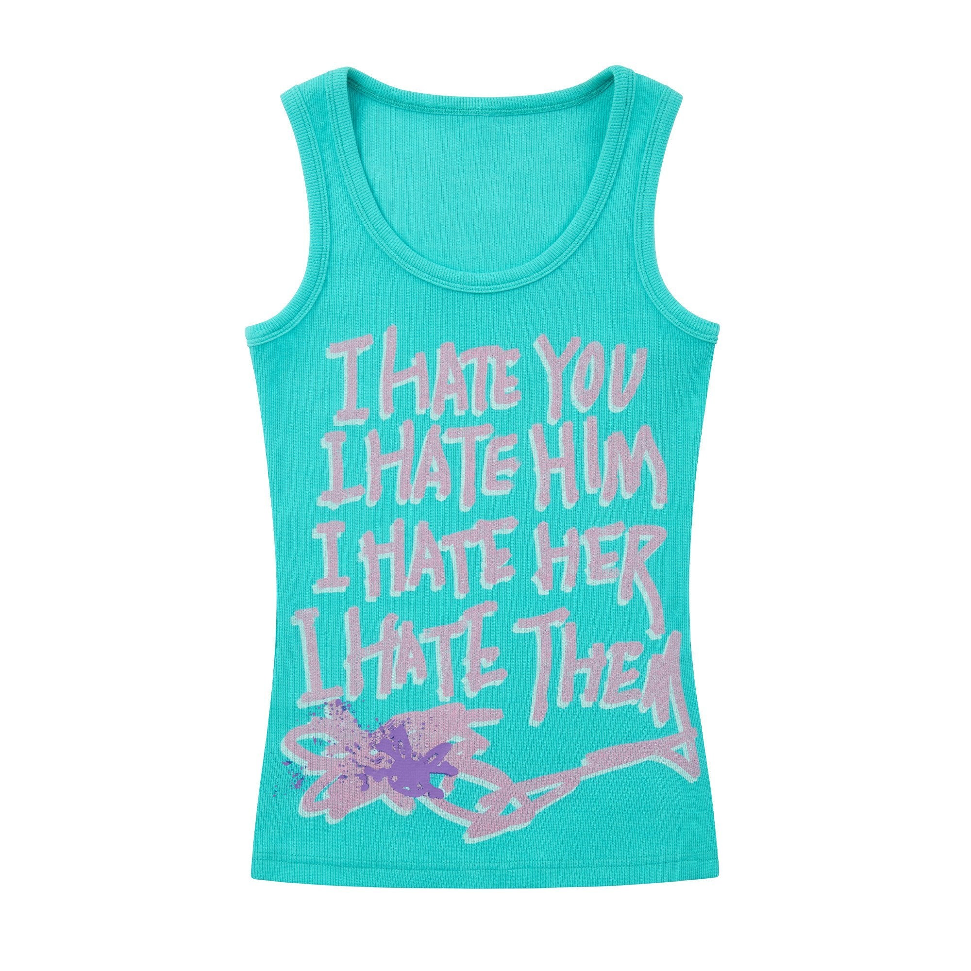 CFIERCE_I_Hate_Graphic_Print_H_Silhouette_Round_Neck_Women&