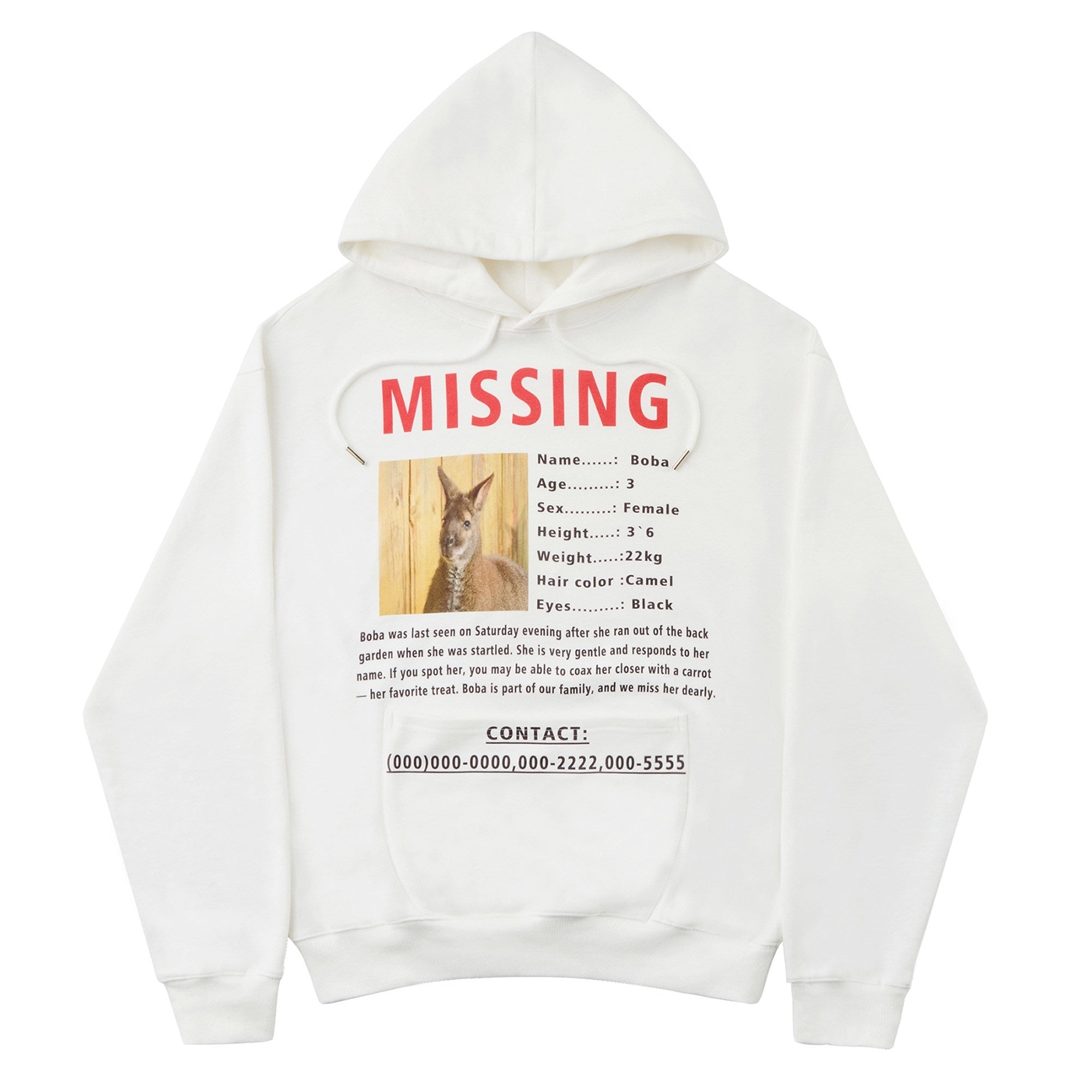CFIERCE_Kangaroo_Letter_Print_Hooded_Women&