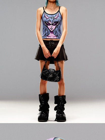 CFIERCE Knitted Vest With Witchcraft Allure