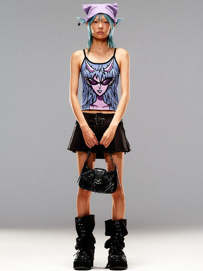 CFIERCE Knitted Vest With Witchcraft Allure