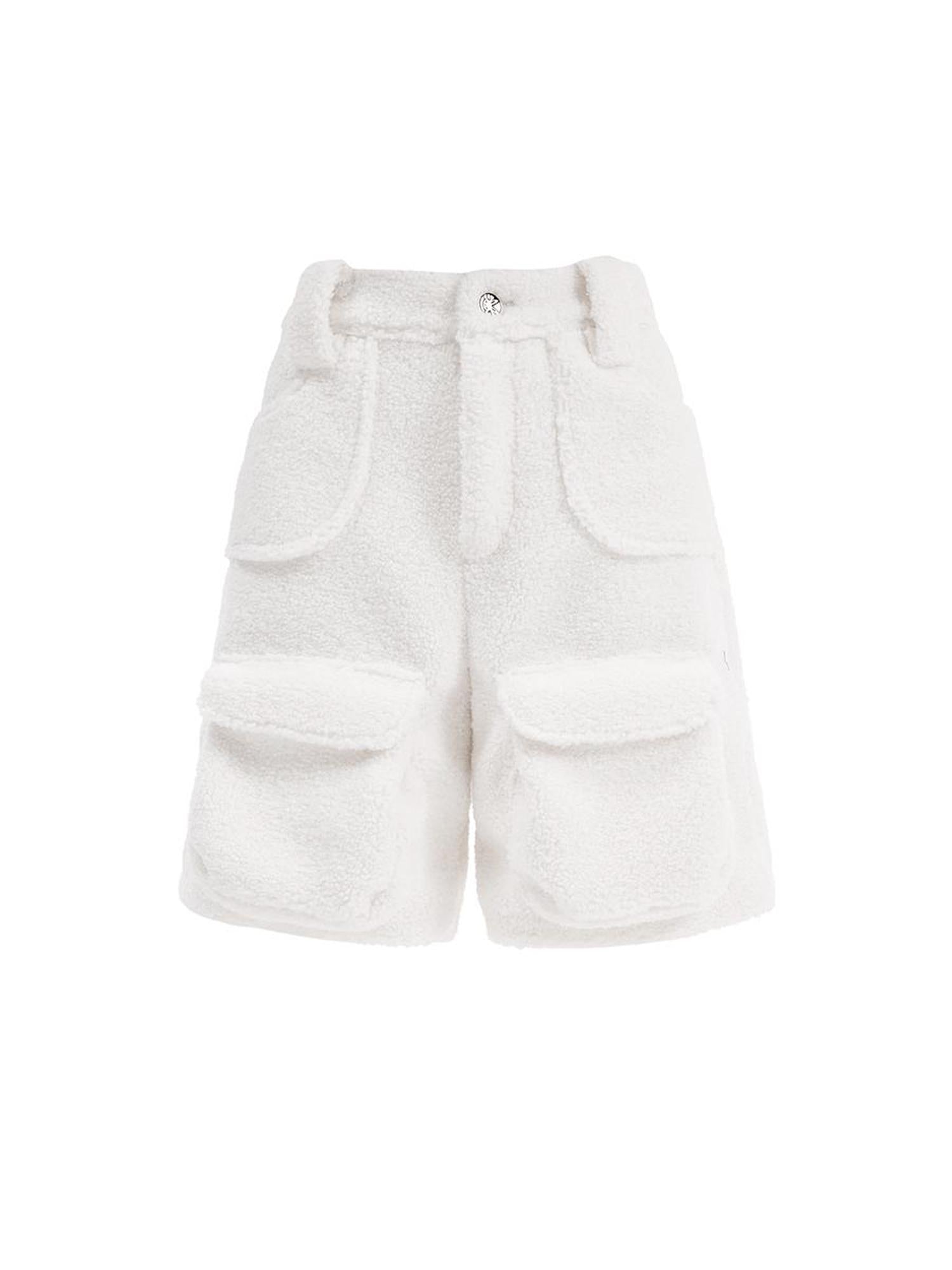CFIERCE Lamb Fleece Shorts