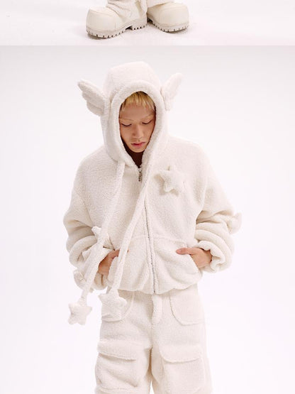 CFIERCE Lamb Fleece Shorts