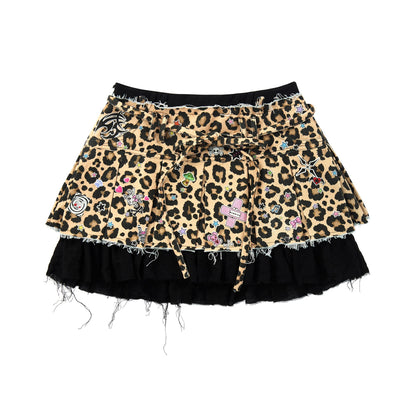 CFIERCE_Leopard_Sticker_Print_Distressed_Faux_Two_Piece_Women&