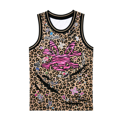CFIERCE_Leopard_Zebra_Print_Embroidered_Rabbit_Skull_Applique_Women&