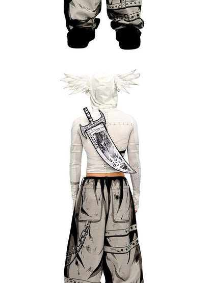 CFIERCE Lightning Blade Zipper Original Design Women&