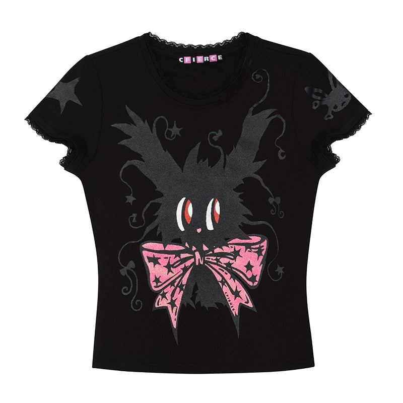 CFIERCE_Magic_Rabbit_Glitter_Print_T-Shirt_MISSTT