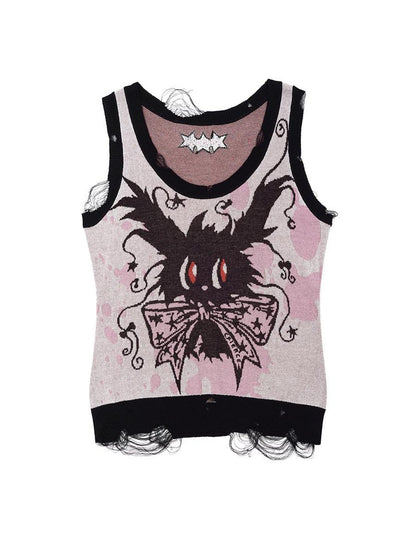 CFIERCE Magic Rabbit Knitted H Shaped Women&