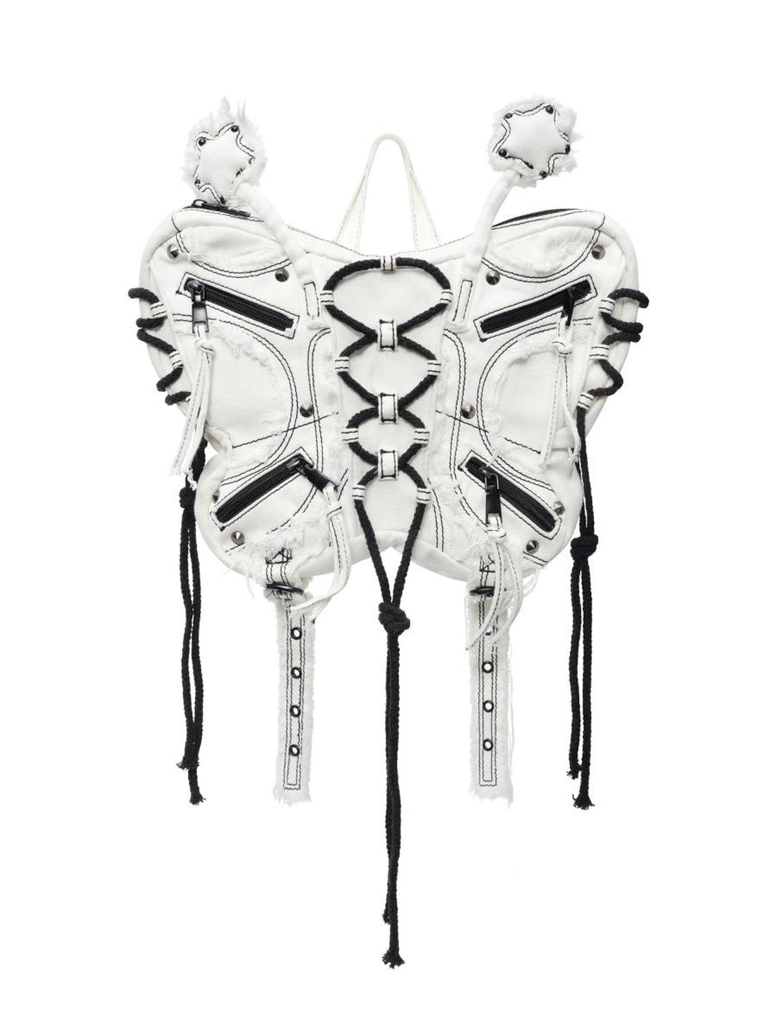 CFIERCE Medium Stretch Denim Butterfly Bag
