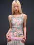 CFIERCE Multicolor Lettering Print Racerback Women&