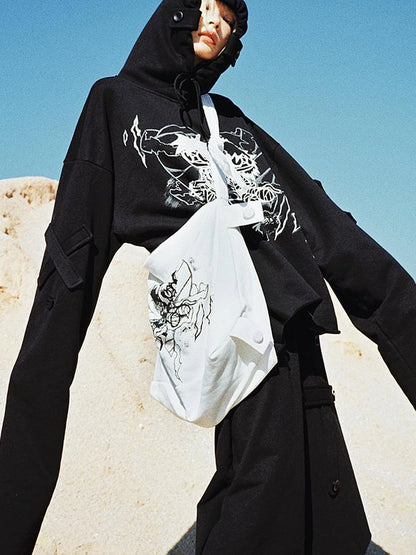 Mummy Couple Print Sweatshirt