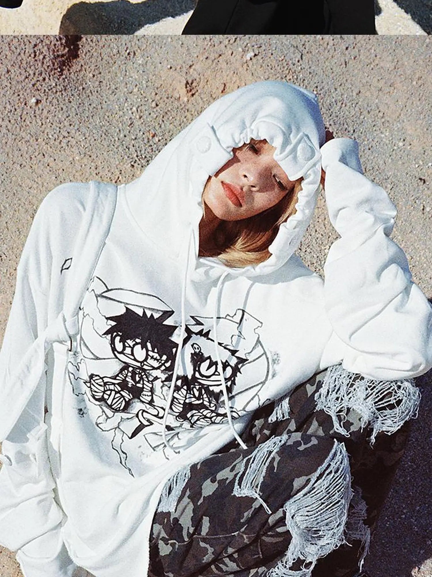 Mummy Couple Print Sweatshirt