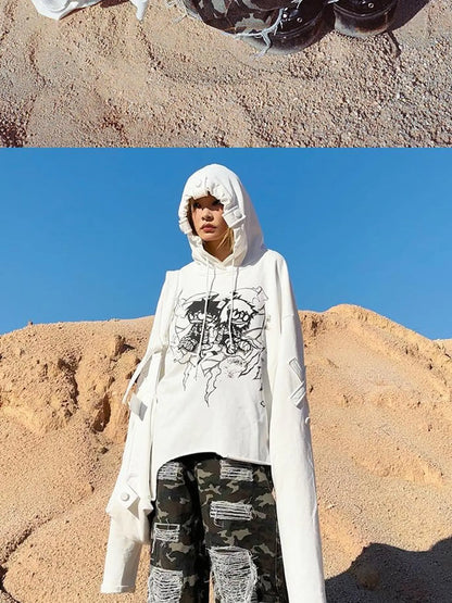 Mummy Couple Print Sweatshirt