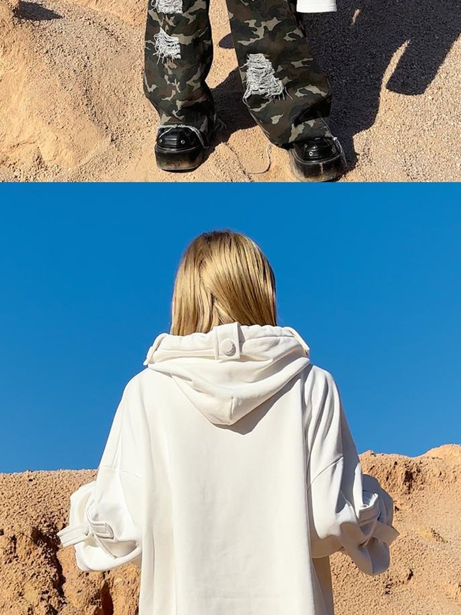 CFIERCE Mummy Couple Print Sweatshirt