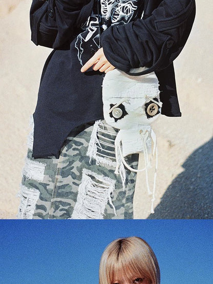 Mummy Couple Print Sweatshirt