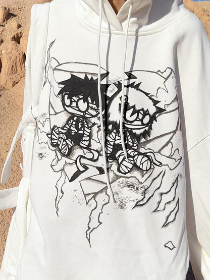 CFIERCE Mummy Couple Print Sweatshirt