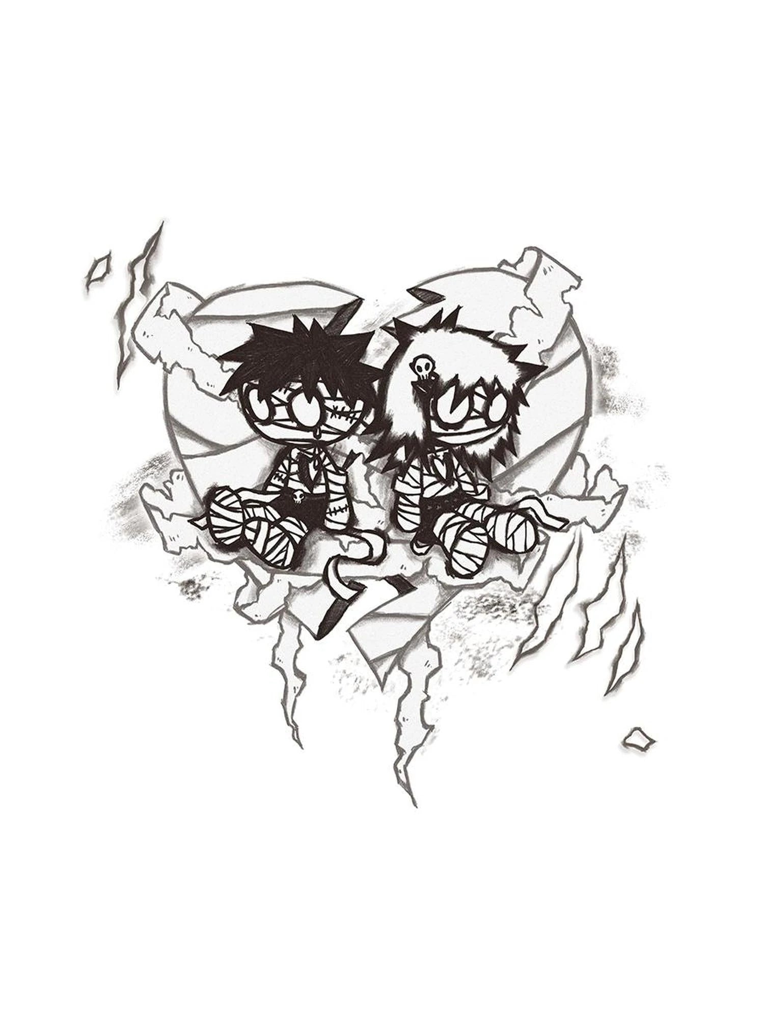 Mummy Couple Print Sweatshirt