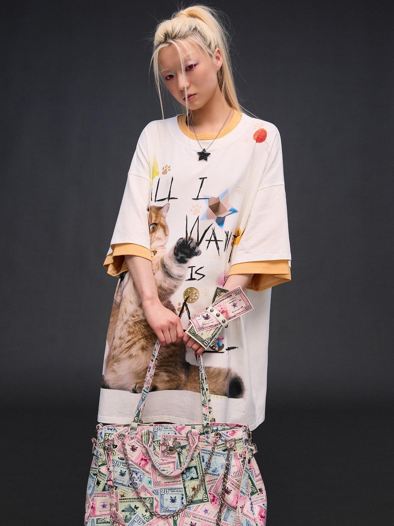 CFIERCE Printed Coin Motif Women&