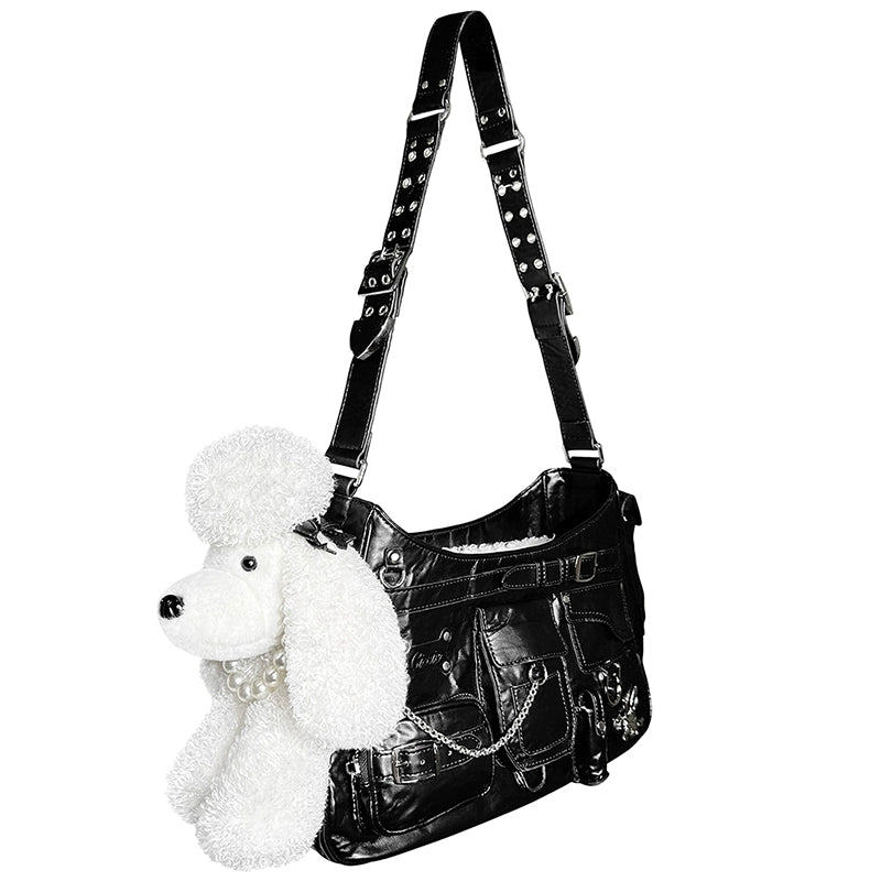 CFIERCE_Pu_Tote_Bag_With_Alloy_Accents_MISSTT