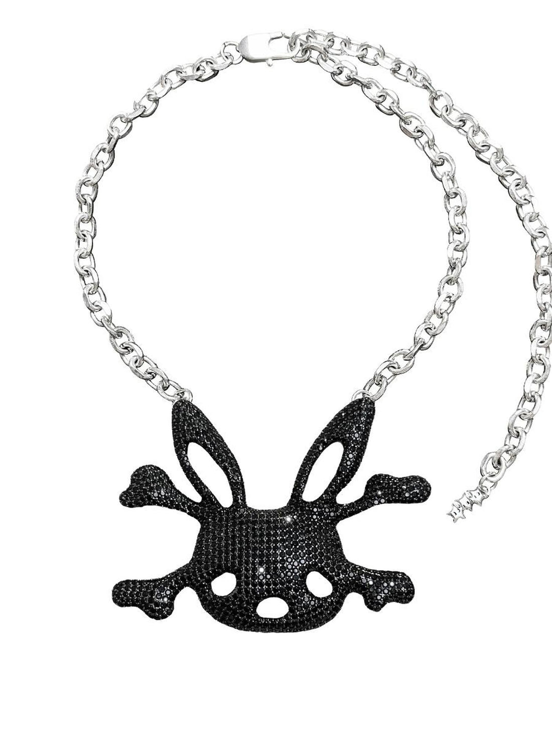 CFIERCE Rabbit Skull Pendant Necklace