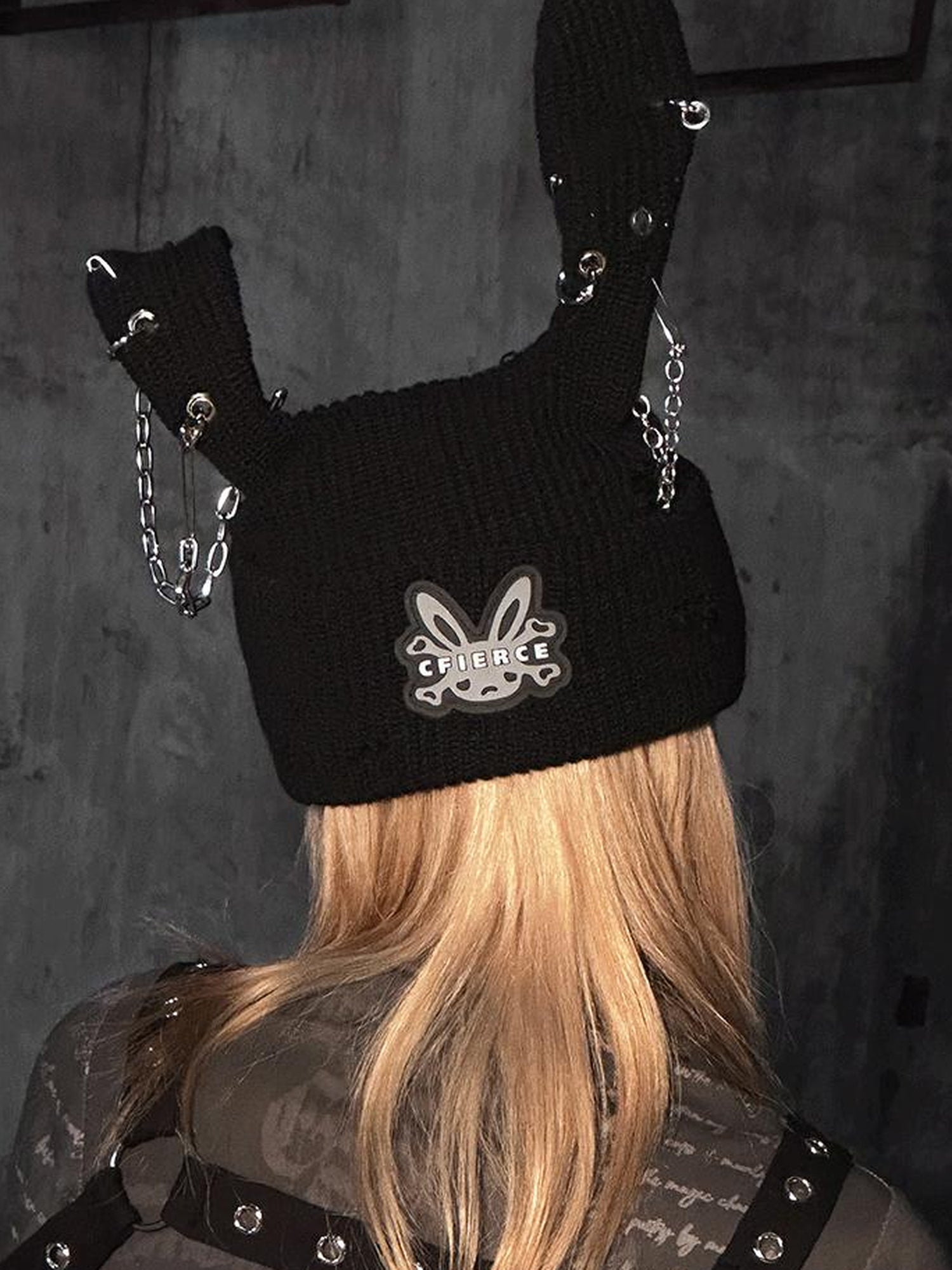 CFIERCE Rebel Ribbed Knit Beanie