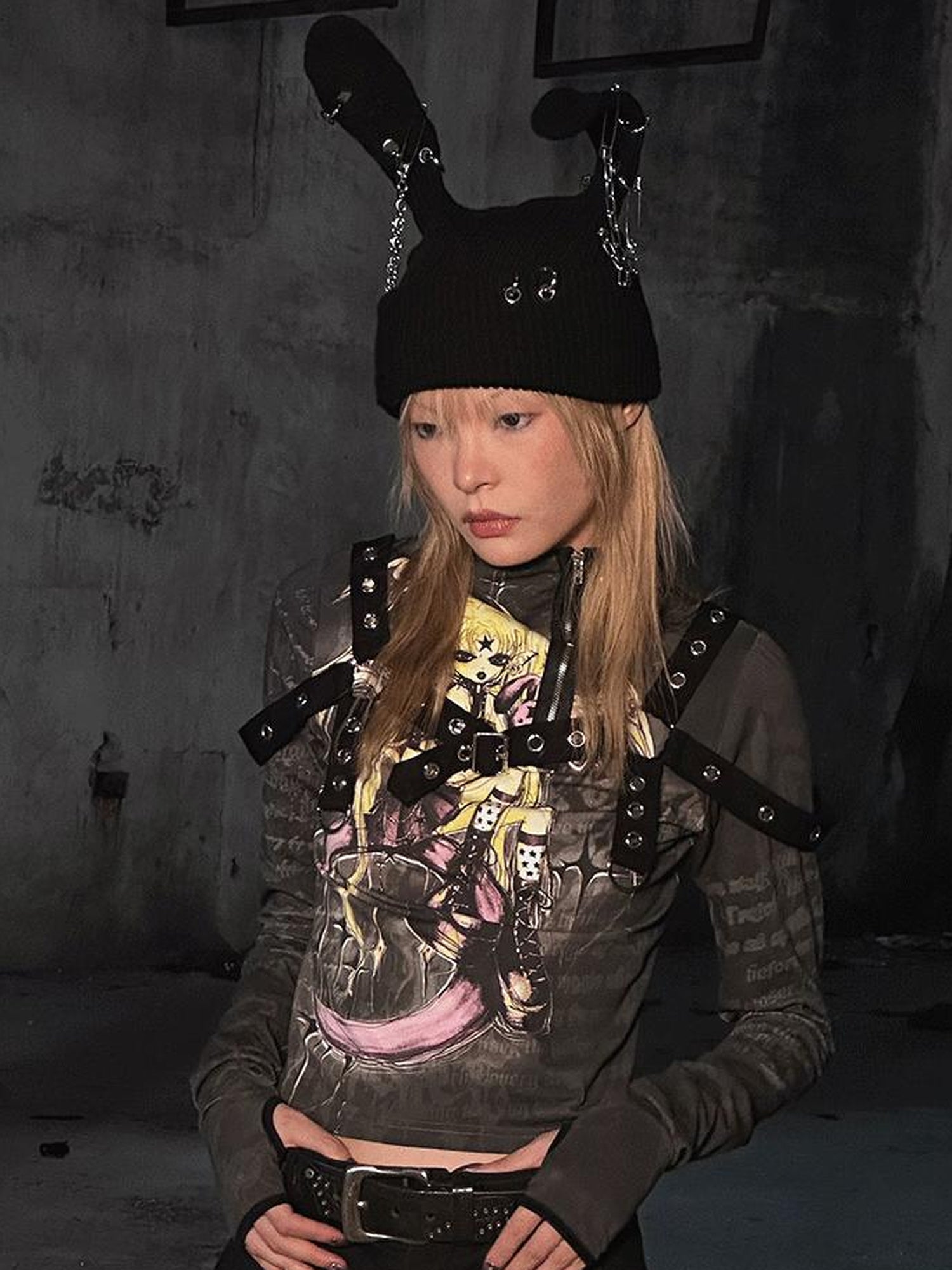 CFIERCE Rebel Ribbed Knit Beanie