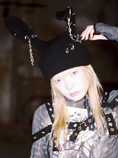 CFIERCE Rebel Ribbed Knit Beanie