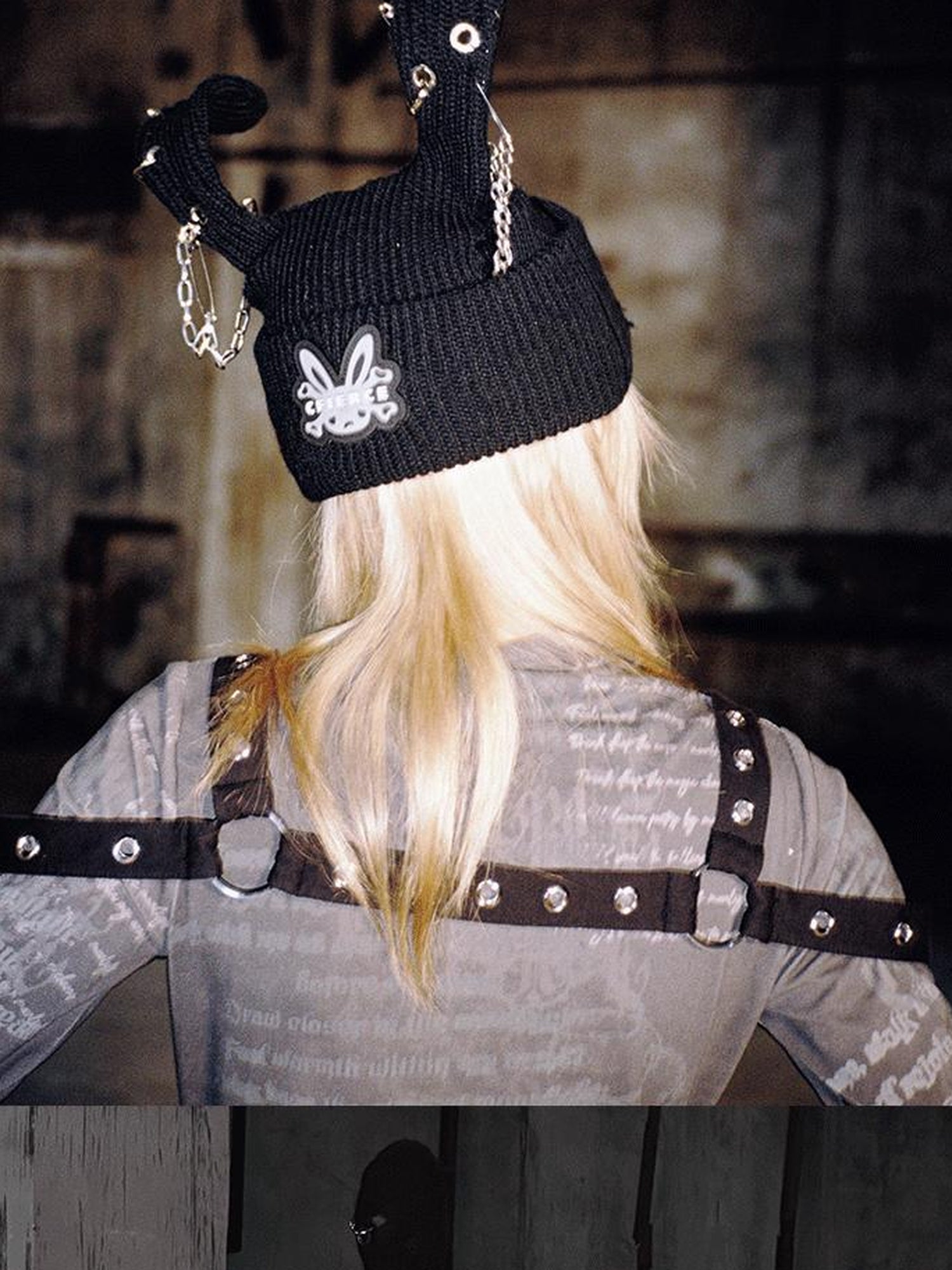 CFIERCE Rebel Ribbed Knit Beanie