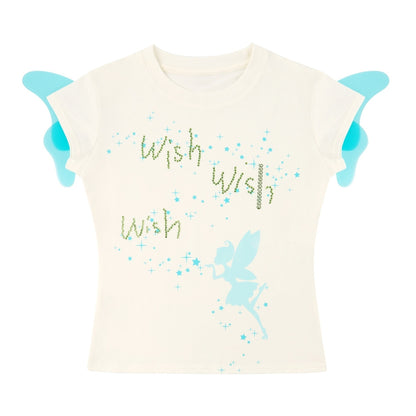 CFIERCE_Rhinestone_Print_Fairy_Wing_Short_Sleeve_Women&