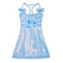 CFIERCE_Rose_Print_Rhinestone_Lace_Bow_Strappy_Women&