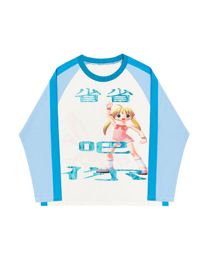 CFIERCE Screen Print Raglan Tee Save It