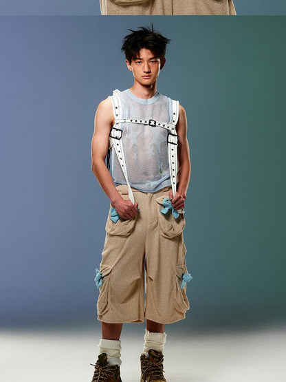 CFIERCE Silver Star Knit Vest