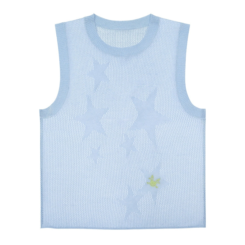 CFIERCE_Silver_Star_Knit_Vest_MISSTT