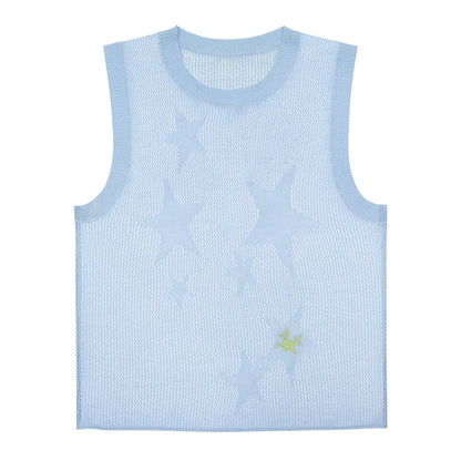 CFIERCE_Silver_Star_Knit_Vest_MISSTT