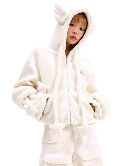 CFIERCE Soft Angelic Lambswool Coat Aw24