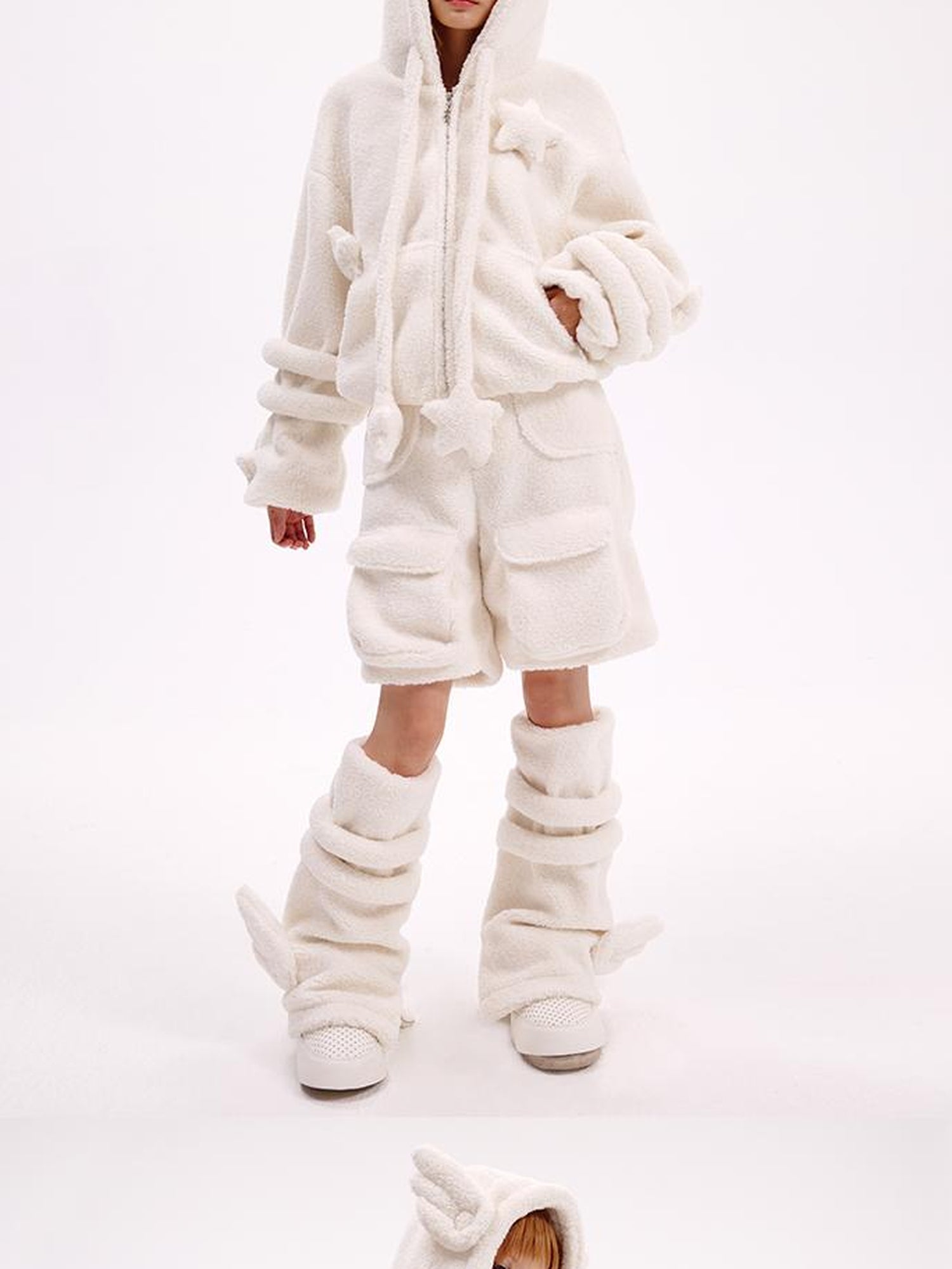 CFIERCE Soft Angelic Lambswool Coat Aw24