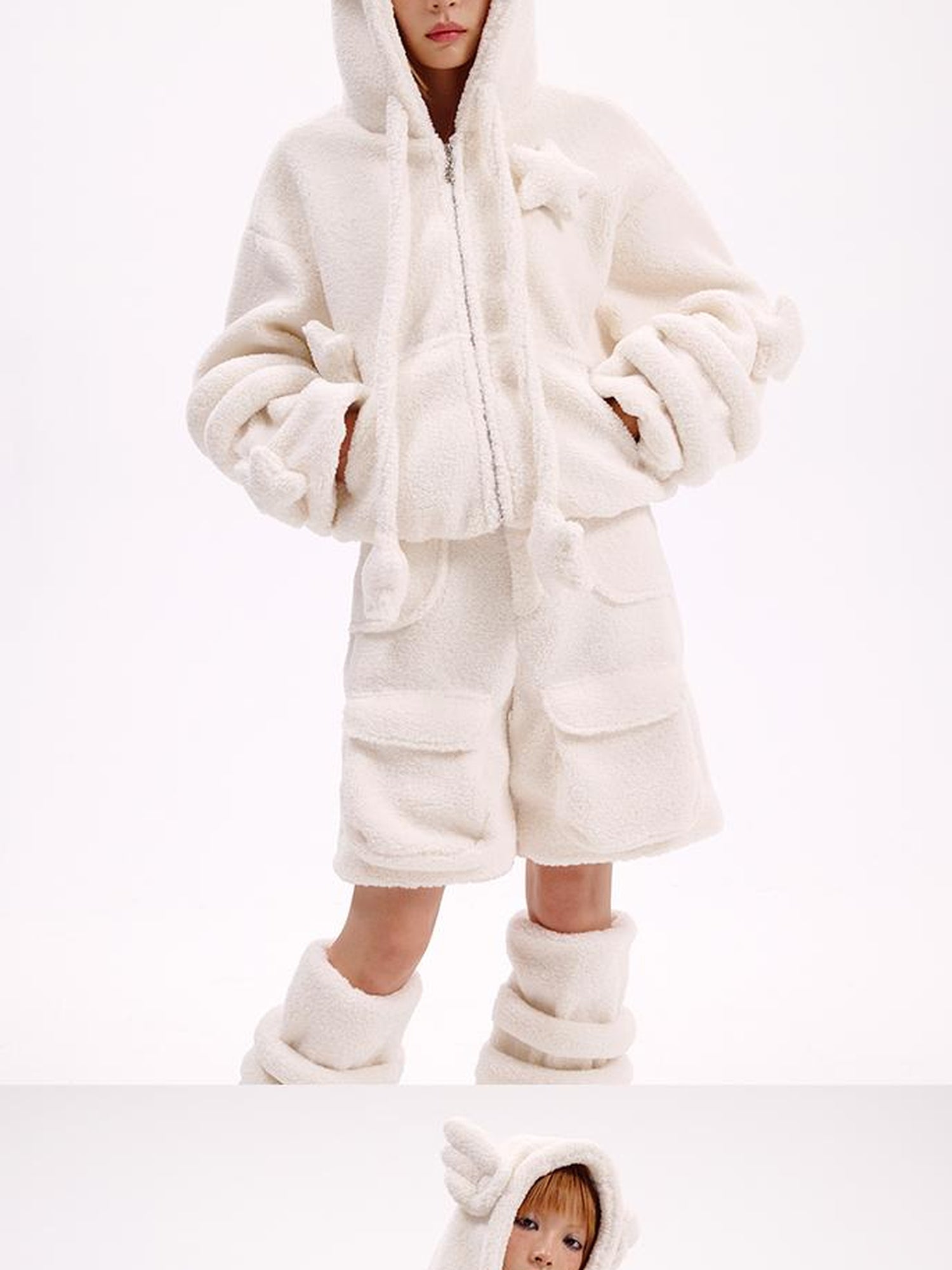 CFIERCE Soft Angelic Lambswool Coat Aw24